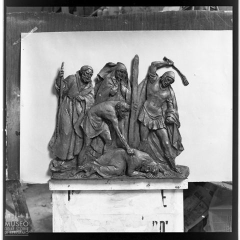 Stazione della Via Crucis di Enrico Manfrini