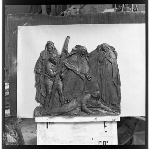 Stazione della Via Crucis di Enrico Manfrini