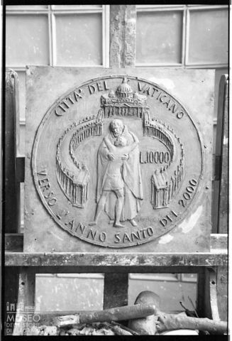 Bozzetto per moneta di Enrico Manfrini