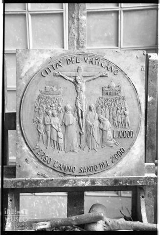 Bozzetto per moneta di Enrico Manfrini