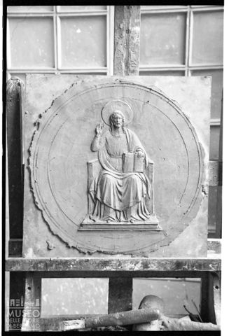 Rilievo scultoreo in plastilina di Enrico Manfrini