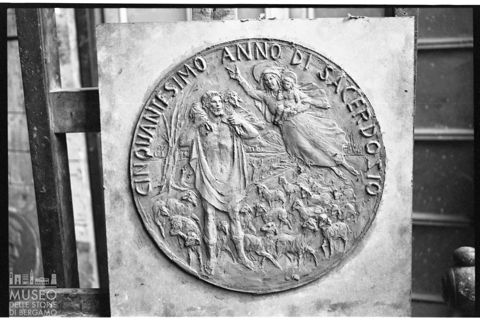 Medaglia commemorativa di di Enrico Manfrini
