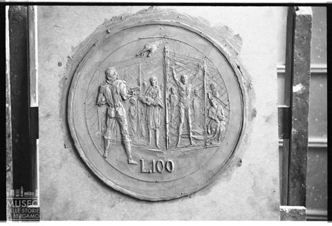 Moneta di Enrico Manfrini da cento lire