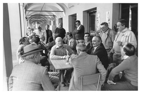 Giocatori di carte a Pieve di Cento