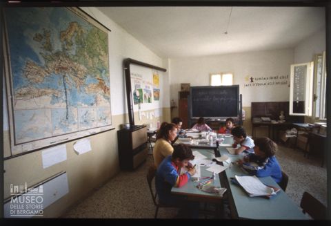 Una scuola pluriclasse a Pieve di Trebbio