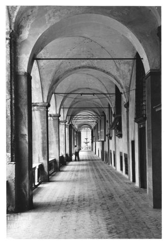 Il portico della villa del Principe, o palazzo di Andrea Doria, a Genova