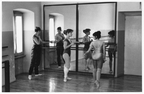 Lezione di danza presso l'Istituto musicale 