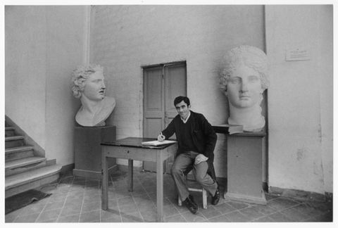 Ritratto del custode della Scuola del Libro a Urbino