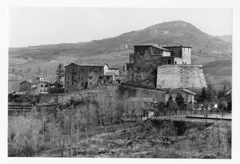 Veduta panoramica della Rocca di Monte Cerignone