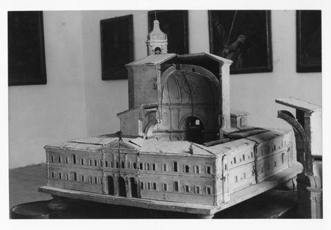 Modellino del convento e della chiesa di San Giovanni Battista al Barco Ducale a Urbania
