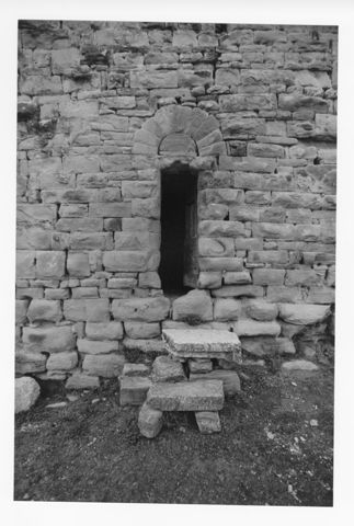 Dettaglio della torre medievale di Castello della Pieve