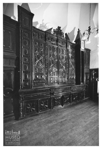 L'armadio della sagrestia della chiesa di San Bartolomeo a Boves