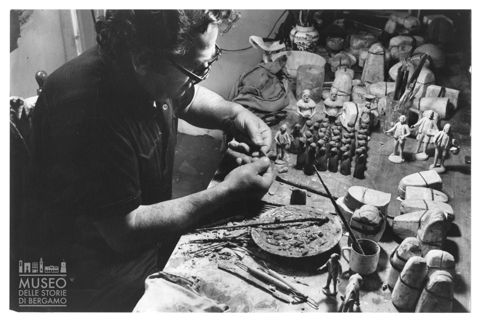 Produzione artigianale di statuine da presepe a Lecce