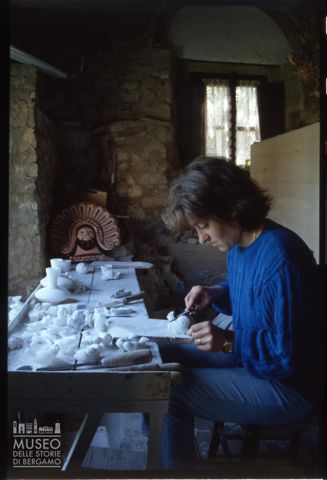 Lavorazione dell'alabastro a Volterra