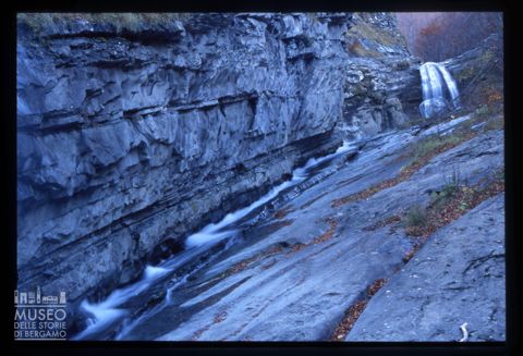 Una cascata del fiume Tordino