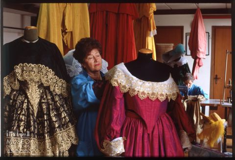 Laboratorio sartoriale del Teatro Regio di Parma