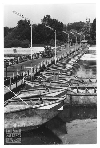 Ponte di barche a Bereguardo