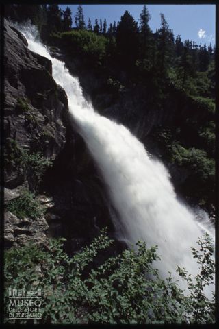 Le cascate del fiume Dora di La Thuile