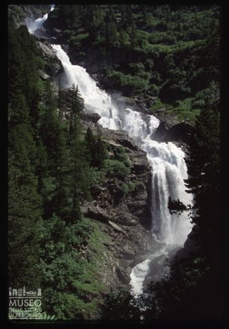 Le cascate del fiume Dora di La Thuile