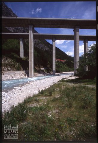 Viadotto sul fiume Fella a Dogna