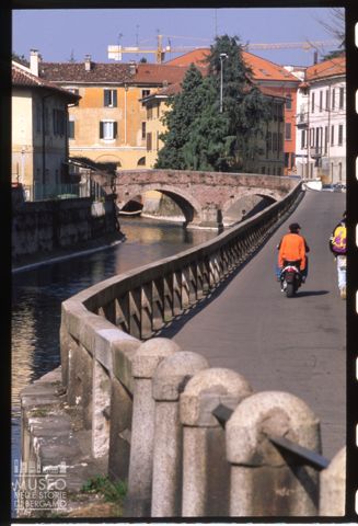 Scorcio di Monza nei pressi del ponte di San Gerardino