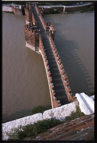 Il Ponte Scaligero sull'Adige a Verona