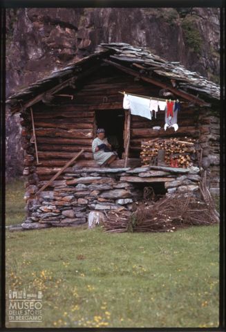 Una baita a Campascio