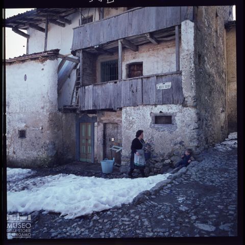 Un'antica abitazione a Brumano