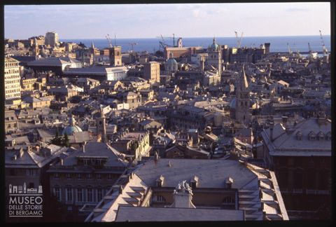 Veduta di Genova dalla Spianata di Castelletto