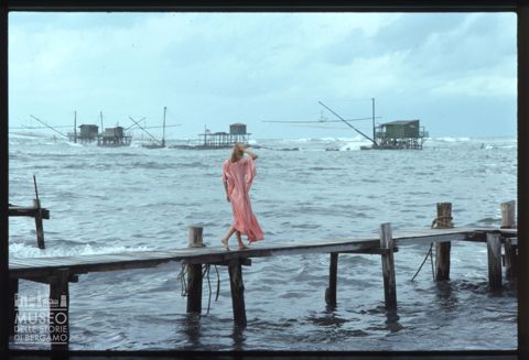 Un pontile alla foce dell'Arno a Marina di Pisa