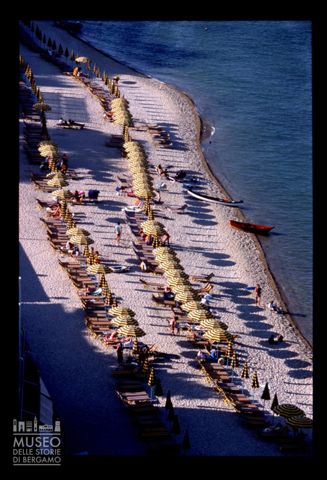 Veduta di una spiaggia