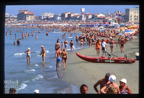 La spiaggia di Viareggio
