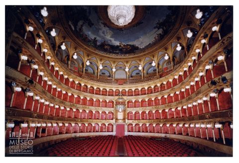 L'interno del Teatro dell'Opera di Roma