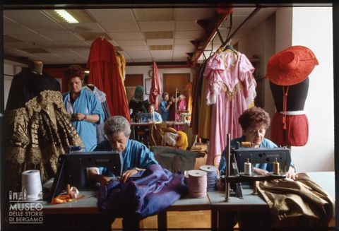 La sartoria del Teatro Regio di Parma