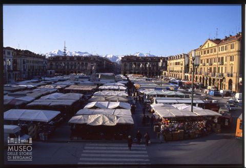 Il mercato di Cuneo