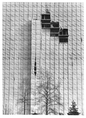 Edificio in costruzione a Milano