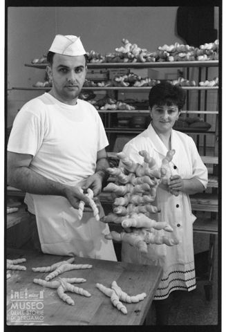 Ritratto dei fornai Daniele e Daniela Ferrari a Dosso