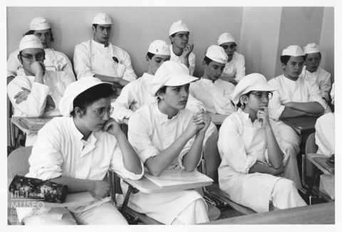 Una lezione alla Scuola per panificatori e pasticceri dell'E.N.A.I.P. di Como