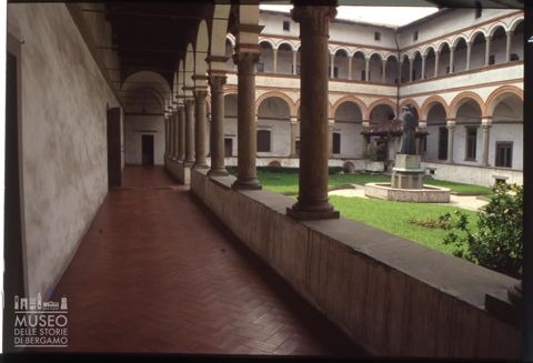 Chiostro del Monastero di San Benedetto a Bergamo