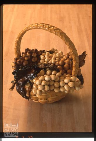 Una scultura in pane del laboratorio di Teresa e Ottavio Giannatempo a Sant'Angelo