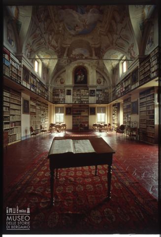 La biblioteca dei Cistercensi di San Bernardo in Santa Croce in Gerusalemme a Roma