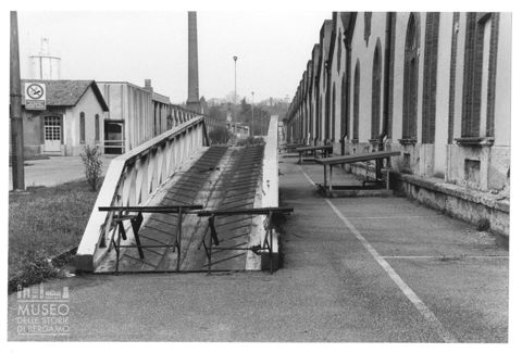 I capannoni del Cotonificio Benigno Crespi nel Villaggio Operaio di Crespi d'Adda