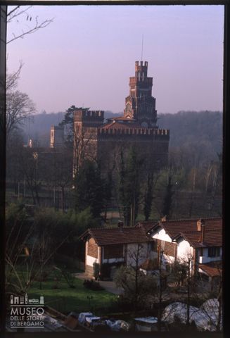 La Villa Castello nel Villaggio Operaio di Crespi d'Adda