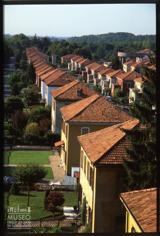 Veduta del Villaggio Operaio di Crespi d'Adda