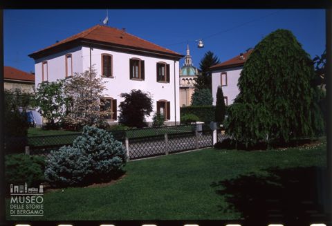 Le case degli operai nel Villaggio Operaio di Crespi d'Adda