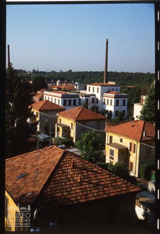 Veduta del Villaggio Operaio di Crespi d'Adda