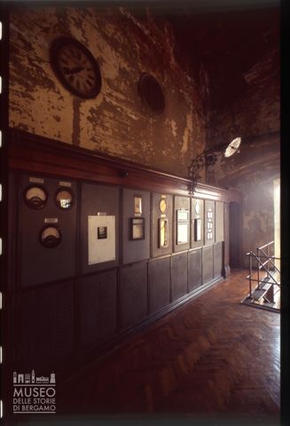 La postazione di controllo della centrale idroelettrica nel Villaggio Operaio di Crespi d'Adda