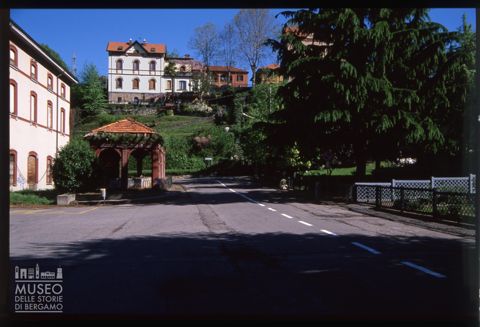 Veduta del Villaggio Operaio di Crespi d'Adda