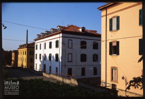 I palazzotti nel Villaggio Operaio di Crespi d'Adda