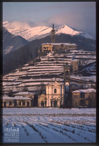 Veduta del Santuario della Natività di Maria a Sombreno